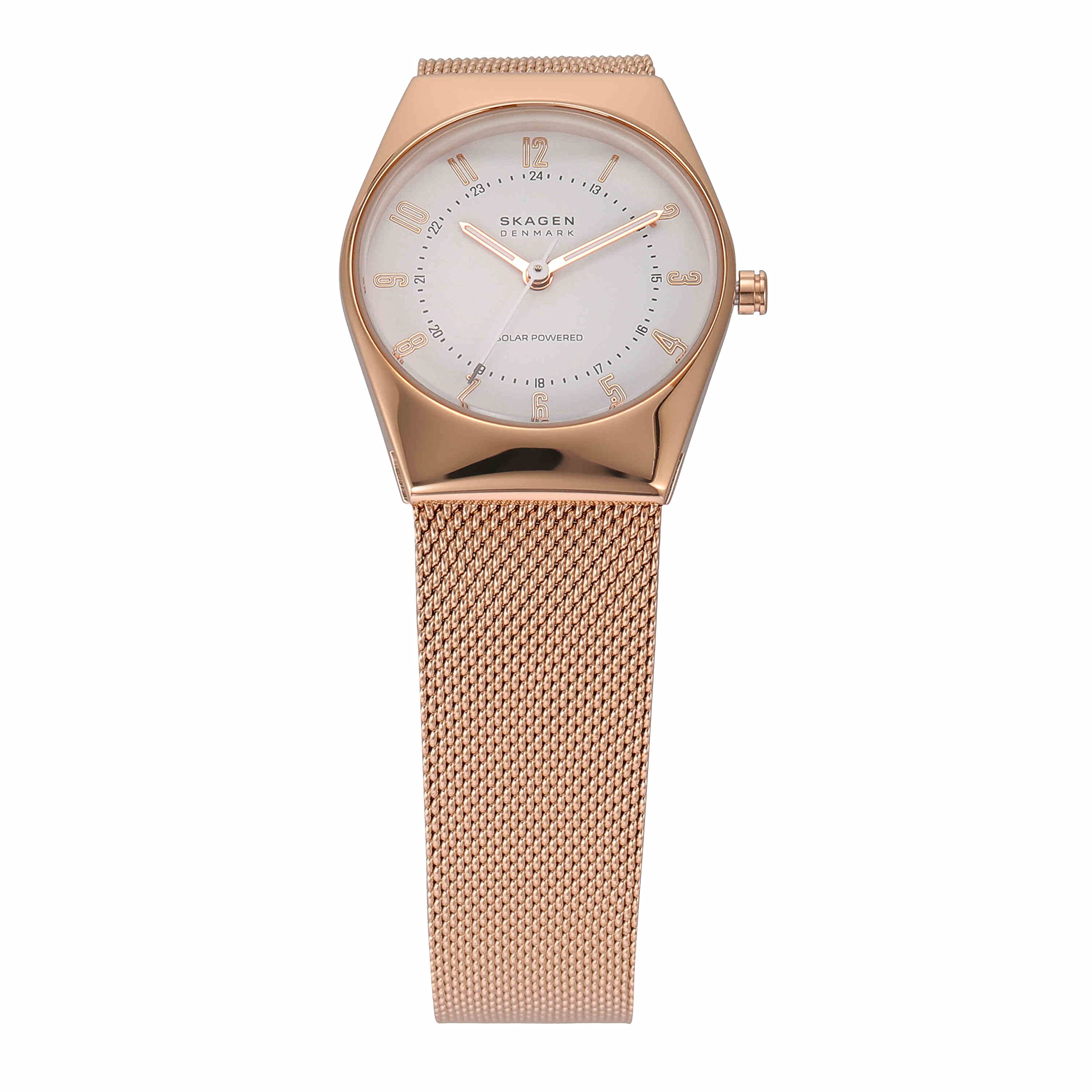 Skagen Grenen Lille Women's Watch - Slim Minimalist Design with Interchangeable Stainless Steel Mesh & Leather Bands - Perfect for Office, Casual & Special Occasions