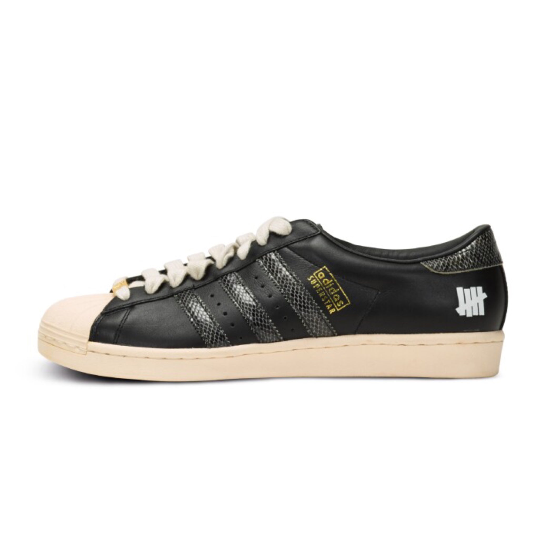 Adidas Original 35th Anniversary Consortium Superstar X Undefeated Sneakers - Black & White Retro Basketball Shoes for Men & Women | Perfect for Streetwear, Casual Outfits & Sneaker Collectors