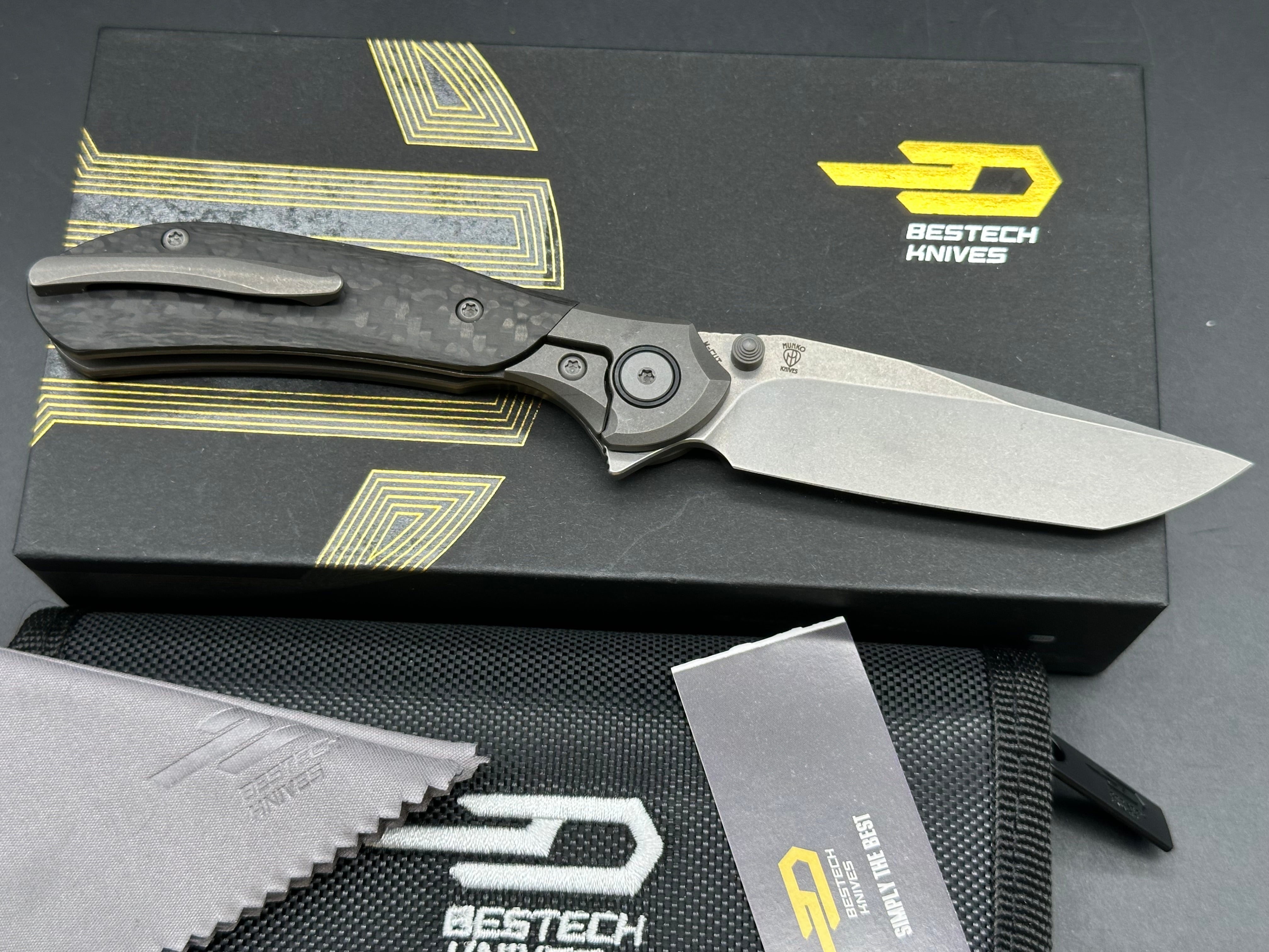 Bestech Constellation Folding Knife - 3.055