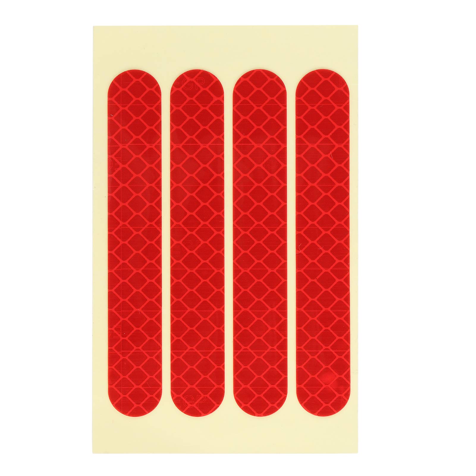 Keenso Electric Scooter Reflective Stickers - 4Pcs Rear Wheel Decals for Ninebot G30 - High Visibility Safety Stickers for Night Riding & Urban Commuting