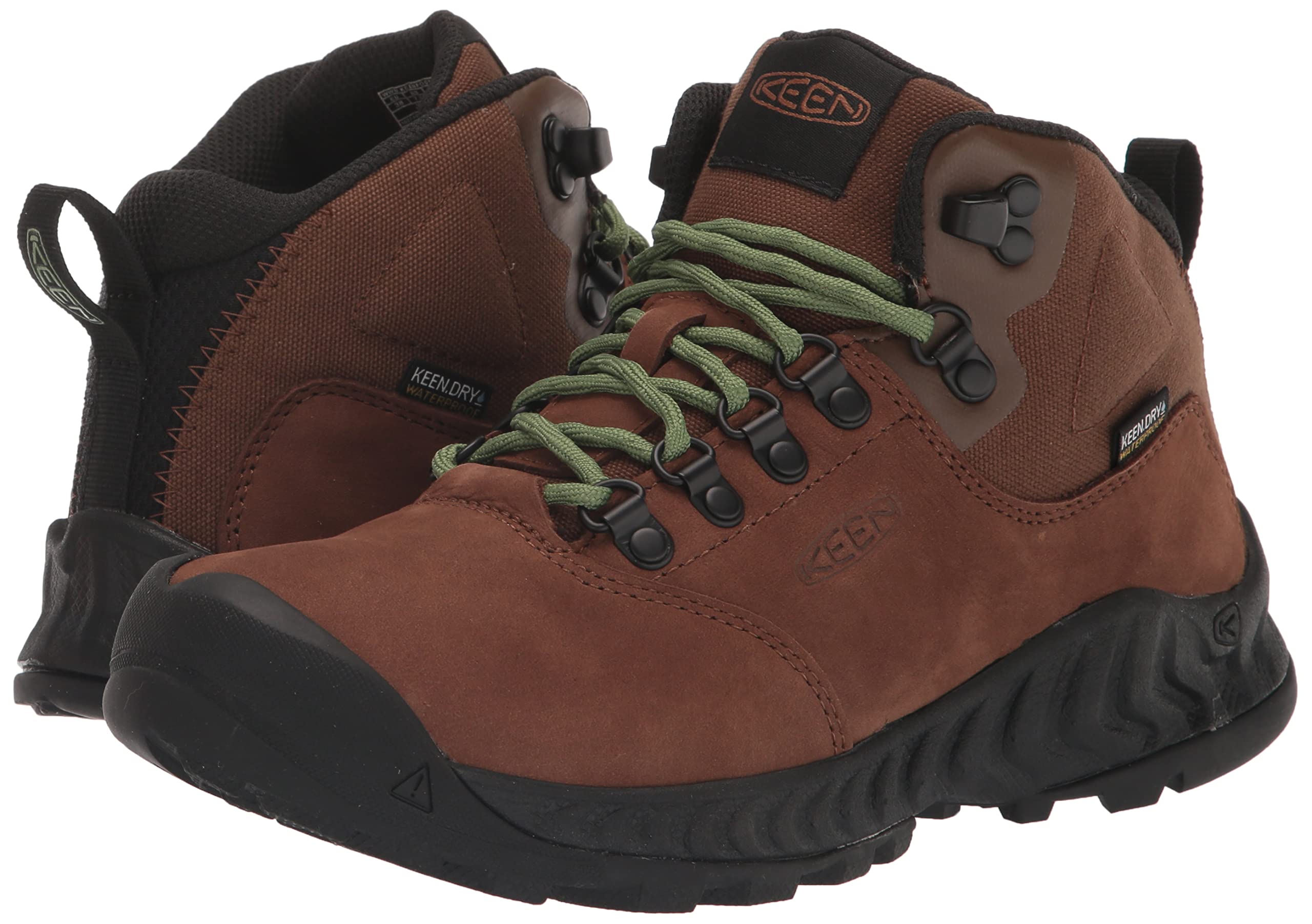 KEEN Women's Nxis Explore Mid Height Waterproof Hiking Boots - Lightweight & Fast Drying for Outdoor Adventures, Trail Running & Backpacking