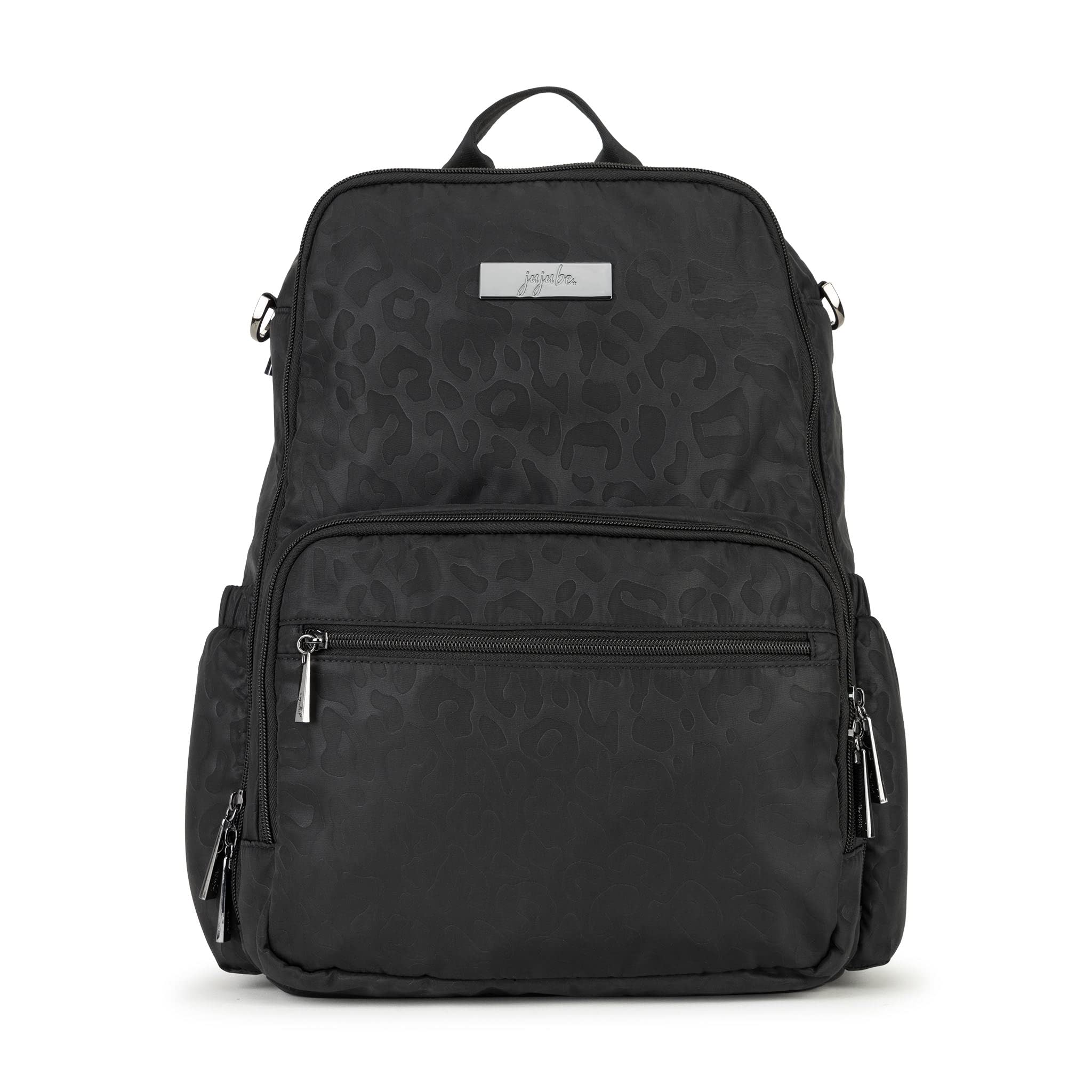 JuJuBe Zealous Diaper Bag Backpack - Stylish Baby Travel Bag with 9 Pockets for Moms | Perfect for Daycare, Outings & Family Trips
