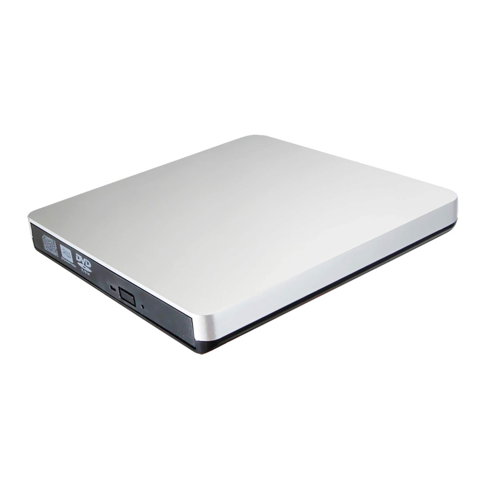 USB 3.0 External DVD CD Burner Drive - Portable Optical Drive for HP Envy Spectre X360 Laptops - Compatible with 360X/360/15/13/15t/13t Models (2018-2019) - 8X DVD±RW & 24X CD-R Recorder - Perfect for Home Office, Travel & Media Backup