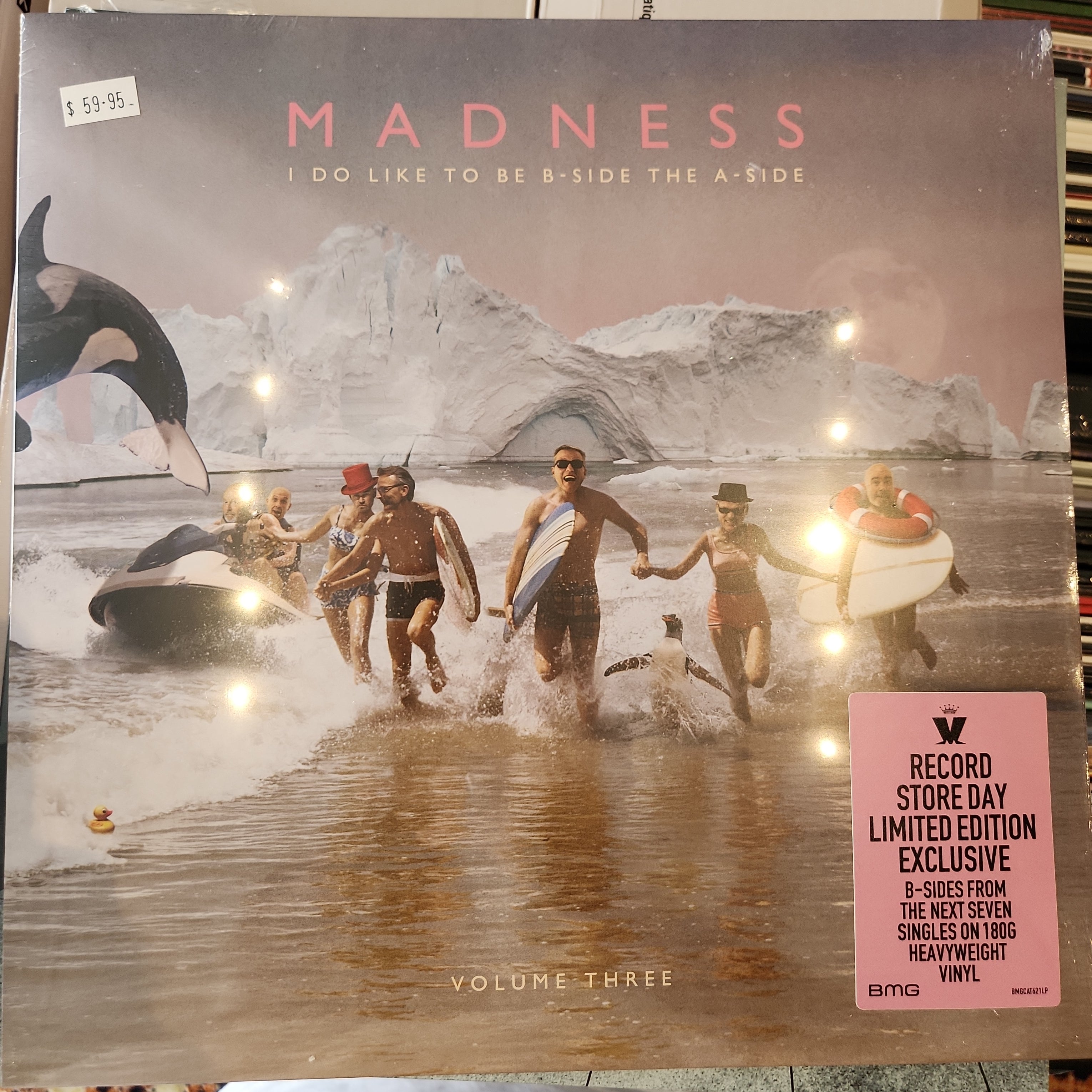 Madness B Sides RSD LP - Limited Edition Vinyl Record for Collectors & Music Lovers - Perfect for Home Listening & DJ Sets