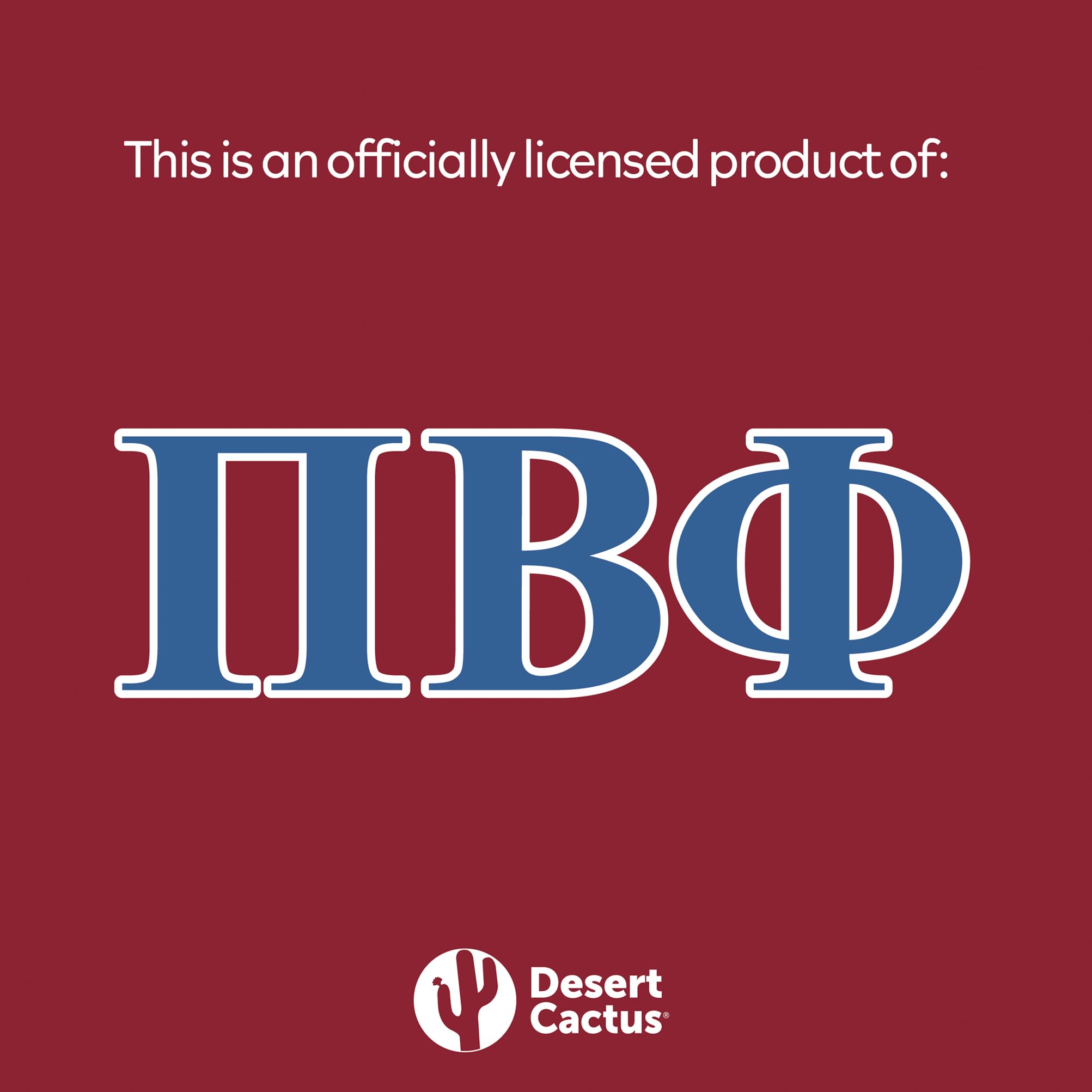 Desert Cactus Pi Beta Phi Sorority Pin Set - 3 Piece Variety Badge Collection (2.25-inch Neon Pack) for Sorority Events, Greek Life Accessories & College Memorabilia