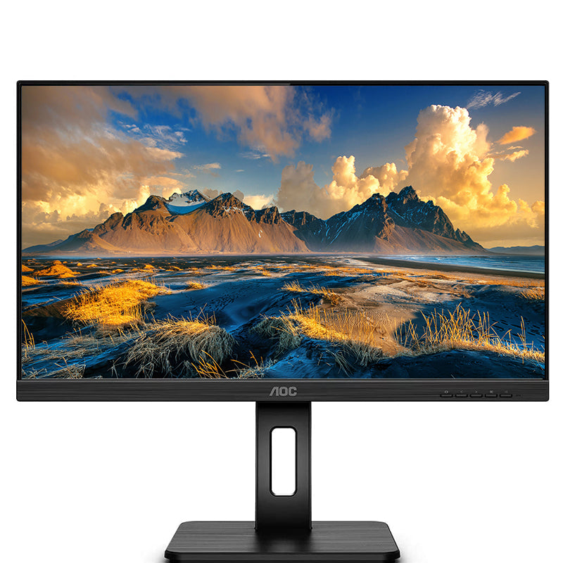 AOC 27P2C 27 Inch FHD IPS Monitor with 75Hz Refresh Rate, 4ms Response Time & 65W USB-C Power Delivery - Ideal for Business, Office, and Home Workspaces