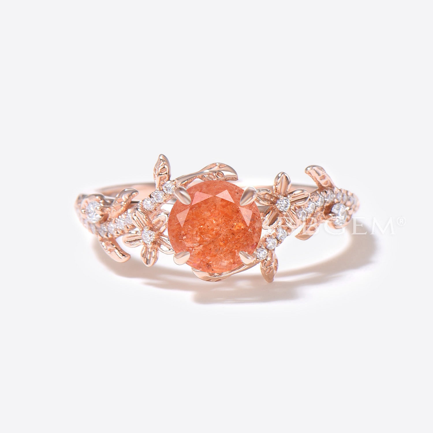 18k white gold