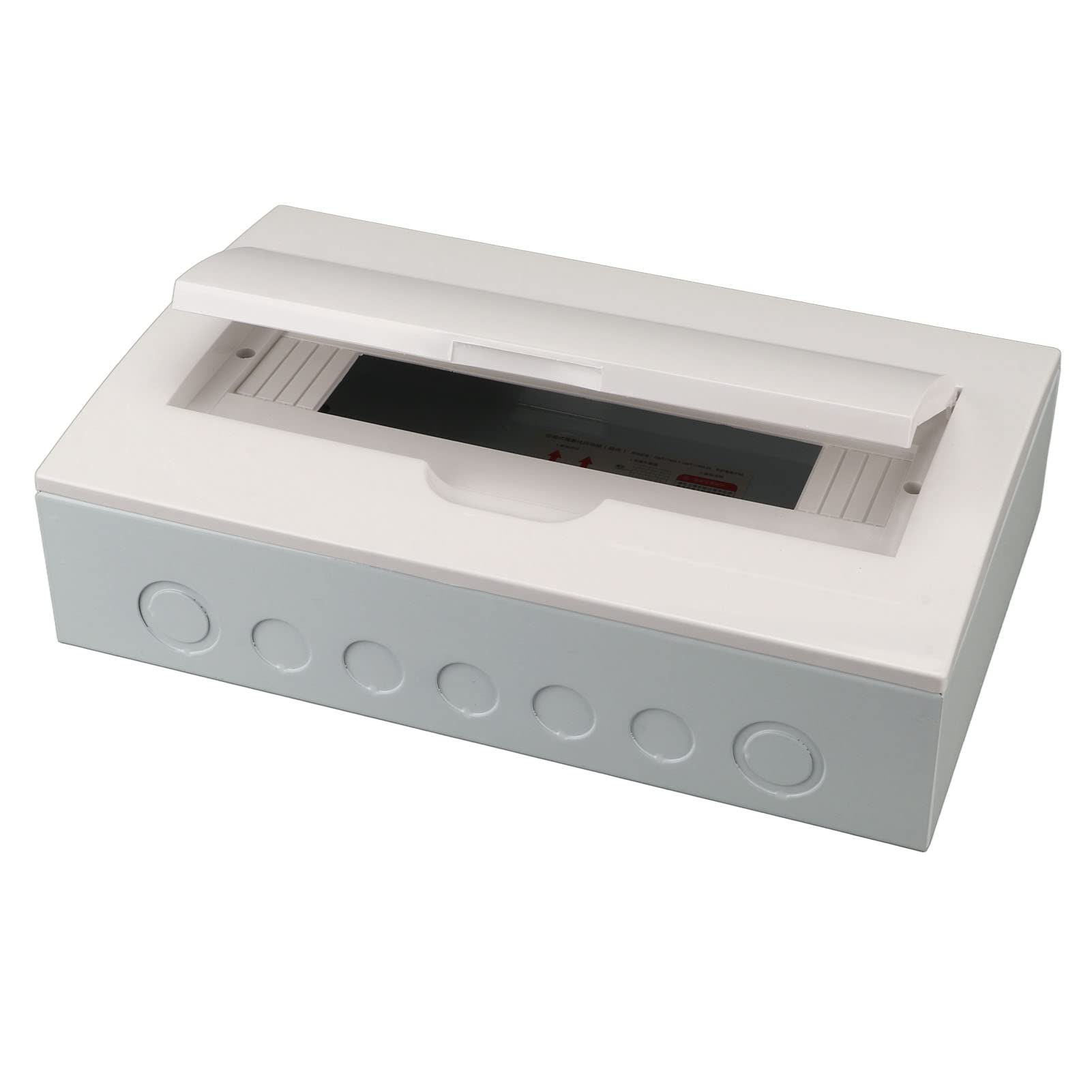 DIN Rail Mount 15-Way Circuit Breaker Box - Safe & Reliable Electrical Distribution Panel for Workshop & Industrial Use