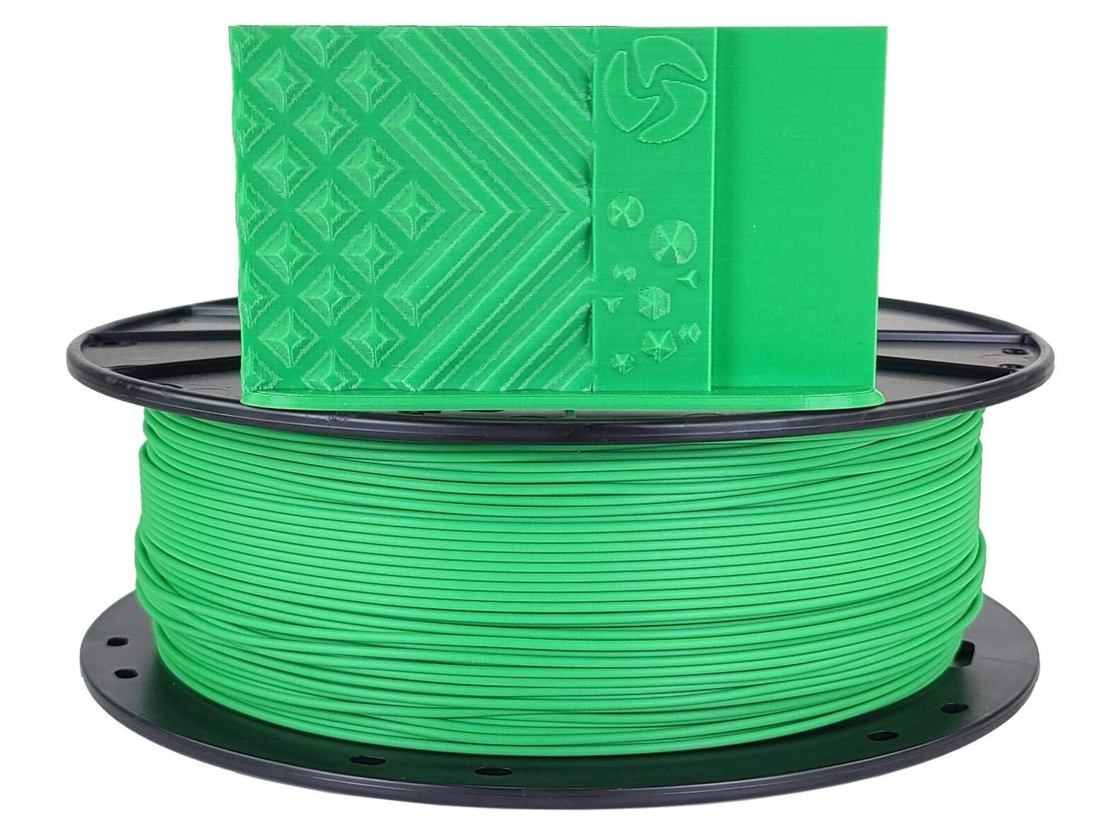 Premium 3D-Fuel Tough Pro PLA+ Filament for 3D Printers - High Strength & Precision (+/-0.02mm) | 1.75mm Grass Green Filament | 4kg Spool | Made in USA | Ideal for Functional Prototypes, Cosplay Props & Durable 3D Prints