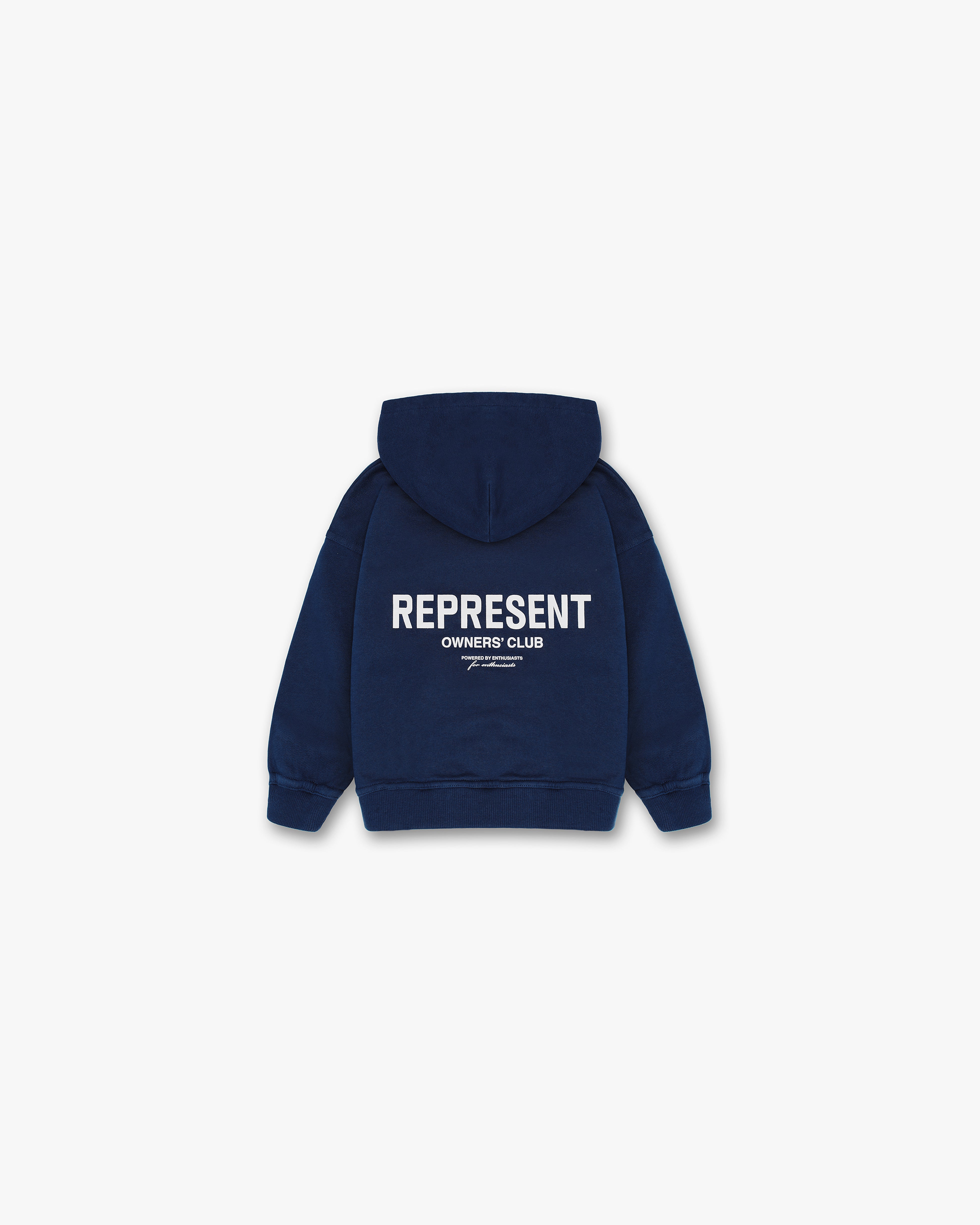 Represent Mini Owners Club Hoodie - Navy Blue Pullover for Women | Casual Streetwear & Lounge Wear