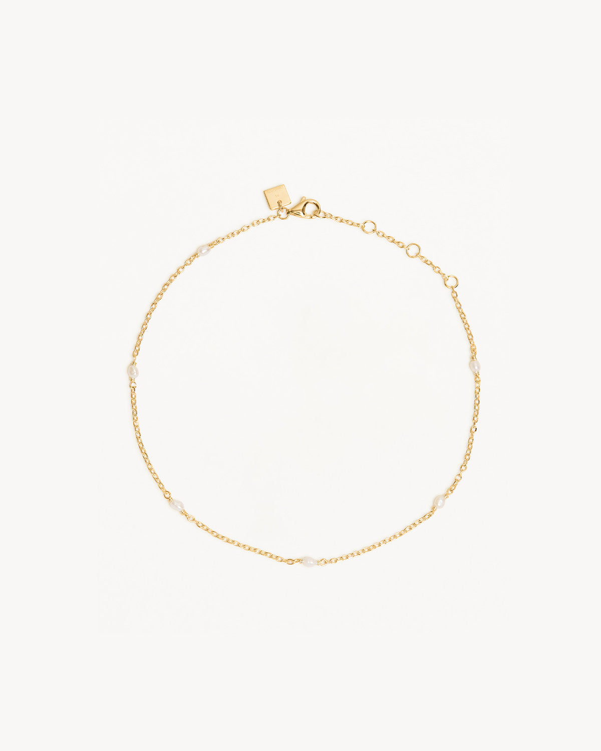 14K Solid Gold Peaceful Wanderer Anklet - Dainty Adjustable Ankle Bracelet for Women - Perfect for Beach, Vacation & Boho Style Outfits