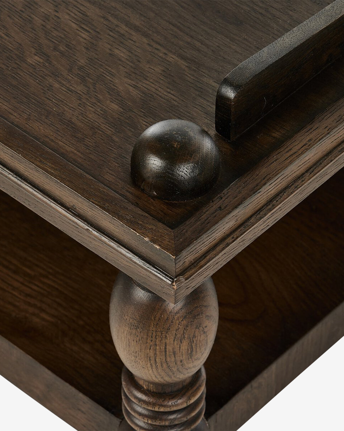 Modern Rhodes Coffee Table - Mid-Century Style Wooden Living Room Table with Storage Shelf - Perfect for Living Room, Lounge & Office Decor