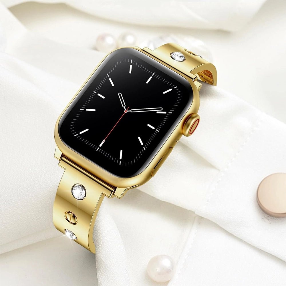 Premium Roselle Apple Watch Band for Women - Soft Silicone Strap, Adjustable Fit, Fashionable Accessory for Workout, Running & Everyday Wear