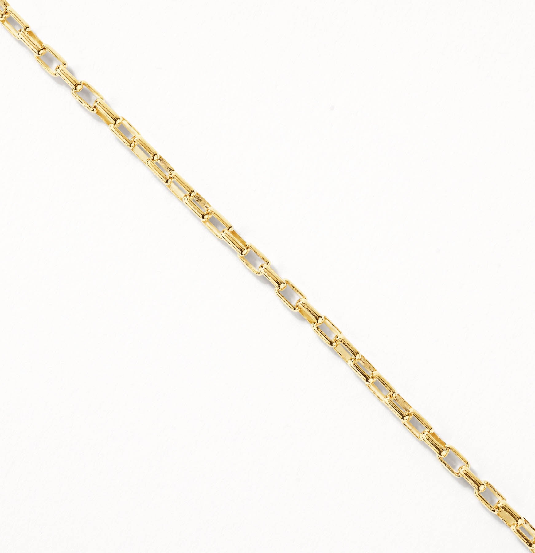Elegant Gold Box Paperclip Chain Necklace for Women - Trendy Layering Jewelry for Everyday Wear & Special Occasions
