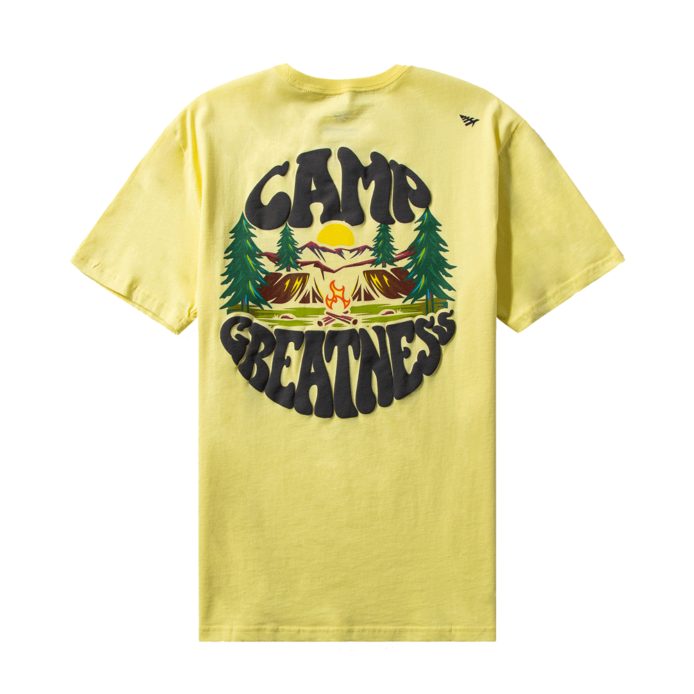Camp Staff Tee Canary - Comfortable Cotton T-Shirt for Summer Camp & Outdoor Activities - Perfect for Staff Uniforms, Team Events & Casual Wear