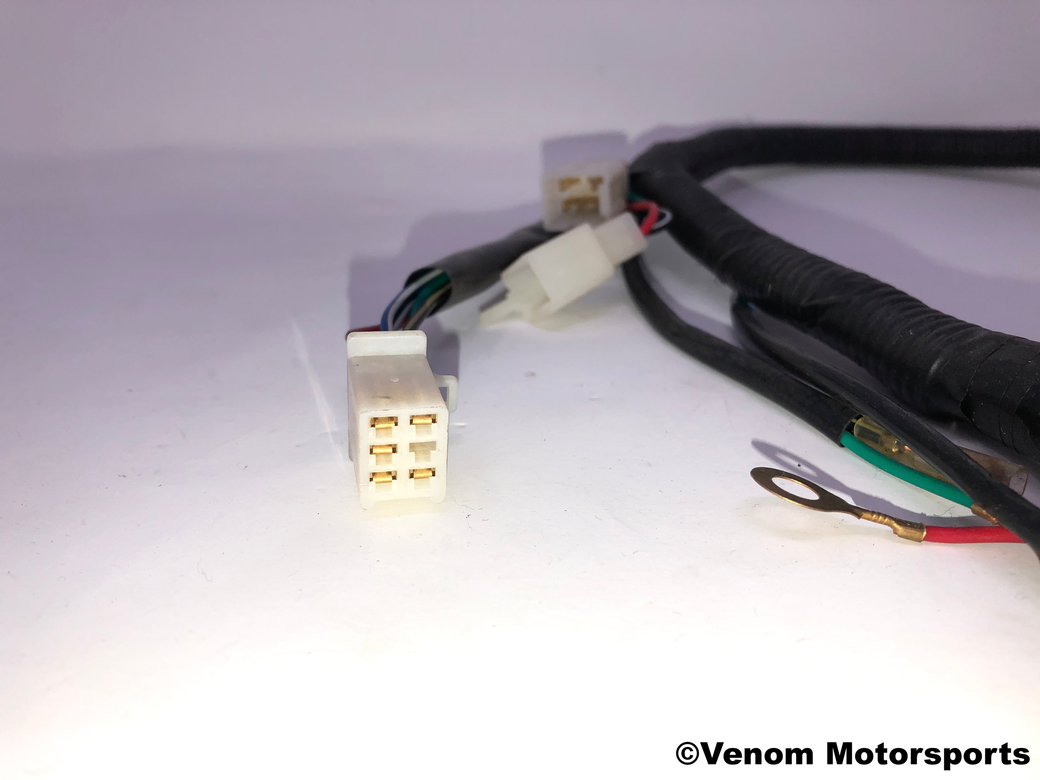 Venom X15 Replacement Wiring Harness - Compatible with Motorcycles & ATVs - High-Quality Electrical Connector Kit for DIY Repairs & Upgrades