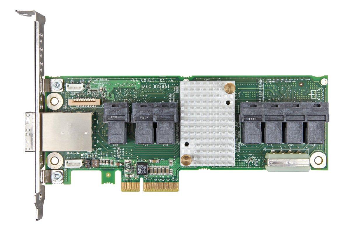 Intel RES3FV288 PCIe Storage Controller Upgrade Card - Expand SAS/SATA Ports for High-Performance Servers & Workstations - Ideal for Data Centers, RAID Arrays & Enterprise Storage Solutions