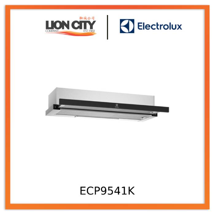 Electrolux ECP9541K Stainless Steel Pull Out Range Hood - 30 Inch Under Cabinet Kitchen Vent Hood with 3 Speed Fan, LED Lights - Perfect for Modern Home Cooking & Smoke Removal