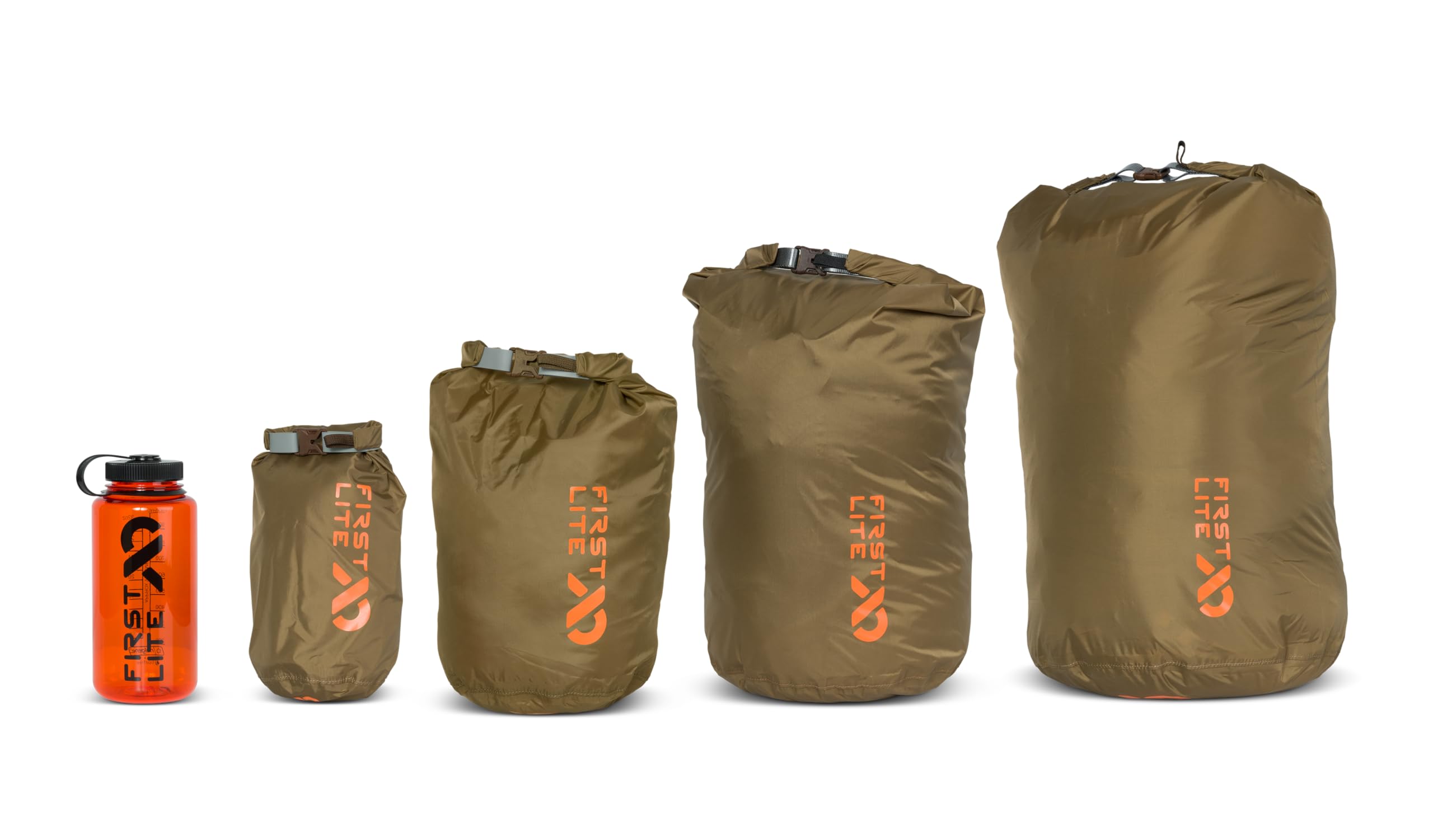 Waterproof First Lite Roll-Top Dry Sack - Durable for Outdoor Hiking & Camping