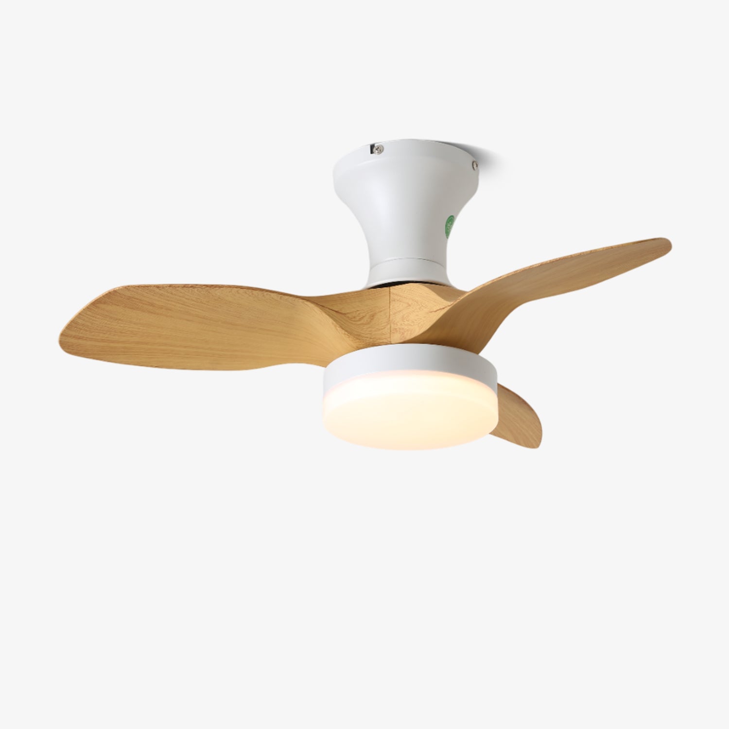 Brisa 52 Inch Modern Ceiling Fan with LED Light Kit - Remote Control, Dimmable, Energy Efficient - Perfect for Living Room, Bedroom, and Outdoor Spaces