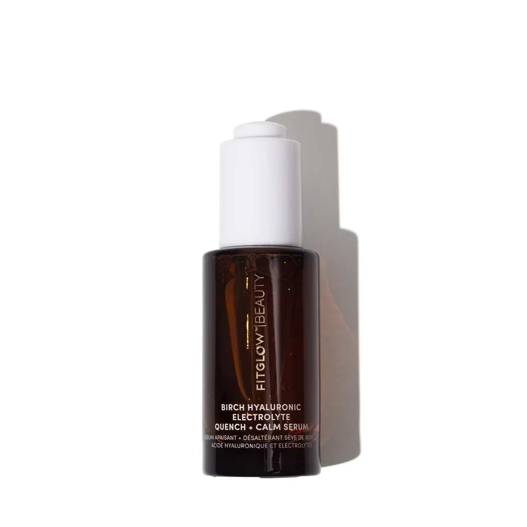 BIRCH HYALURONIC Electrolyte Quench + Calm Serum - Hydrating Face Serum with Hyaluronic Acid for Dry Skin - Perfect for Daily Skincare Routine & Nighttime Moisturizing