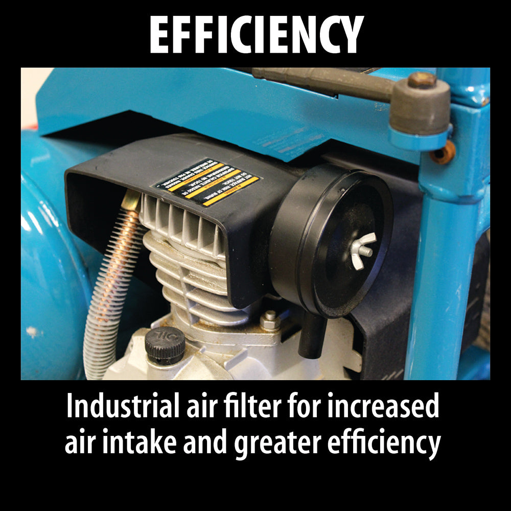 Makita MAC5200 3.0 HP Big Bore Air Compressor with Cast Iron Roll Cage - Powerful & Durable for Construction, Woodworking, and Automotive Repair