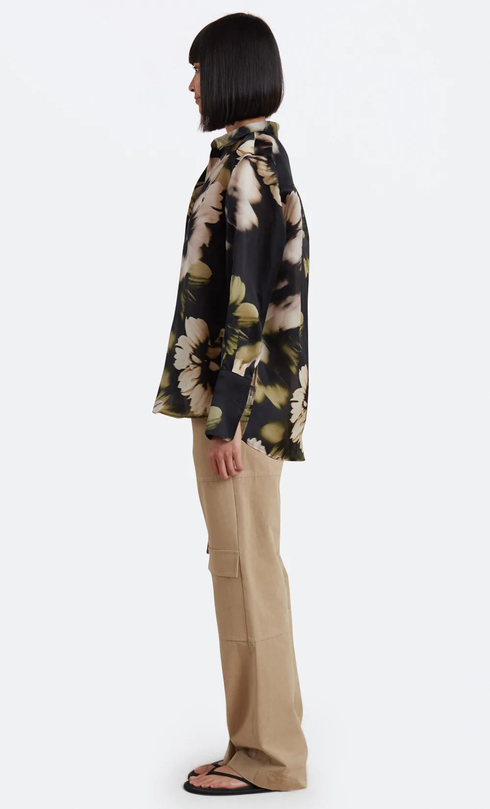 Bloom Shirt - Stylish Floral Print Women's Blouse for Casual Wear & Spring Outfits | Perfect for Office, Dates & Weekend Brunch