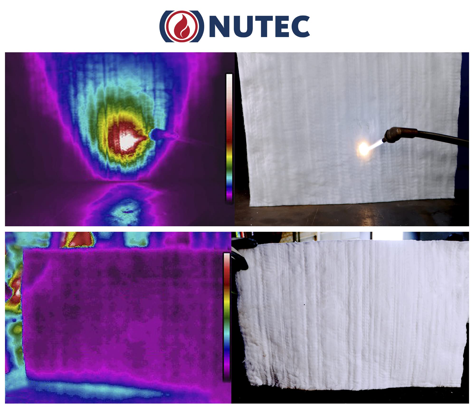 Nutec MaxWool Ceramic Fiber Insulation Blanket - 1