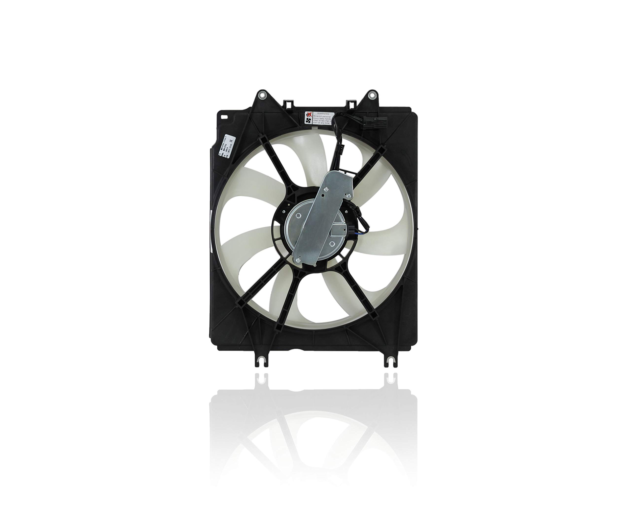 A/C Condenser Fan Assembly for 2017-2022 Honda CRV 1.5L Turbo - Replacement Part 386165PAA01 by Pacific Best Inc. - Perfect for AC Cooling System Repair & Maintenance