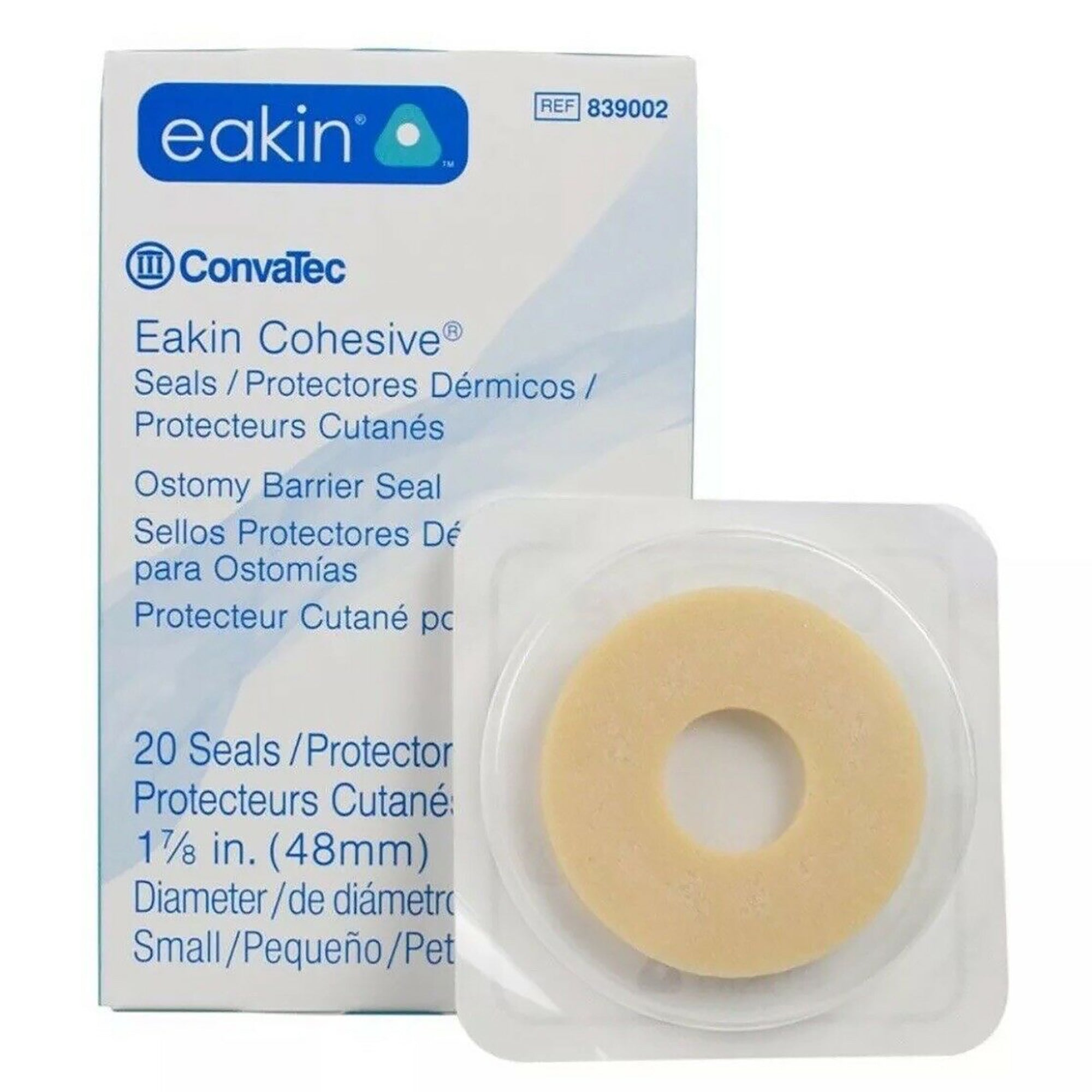 Eakin Cohesive Skin Barrier Seal - Advanced Wound Care Protection for Ostomy & Incontinence - Ideal for Sensitive Skin & Post-Surgery Use