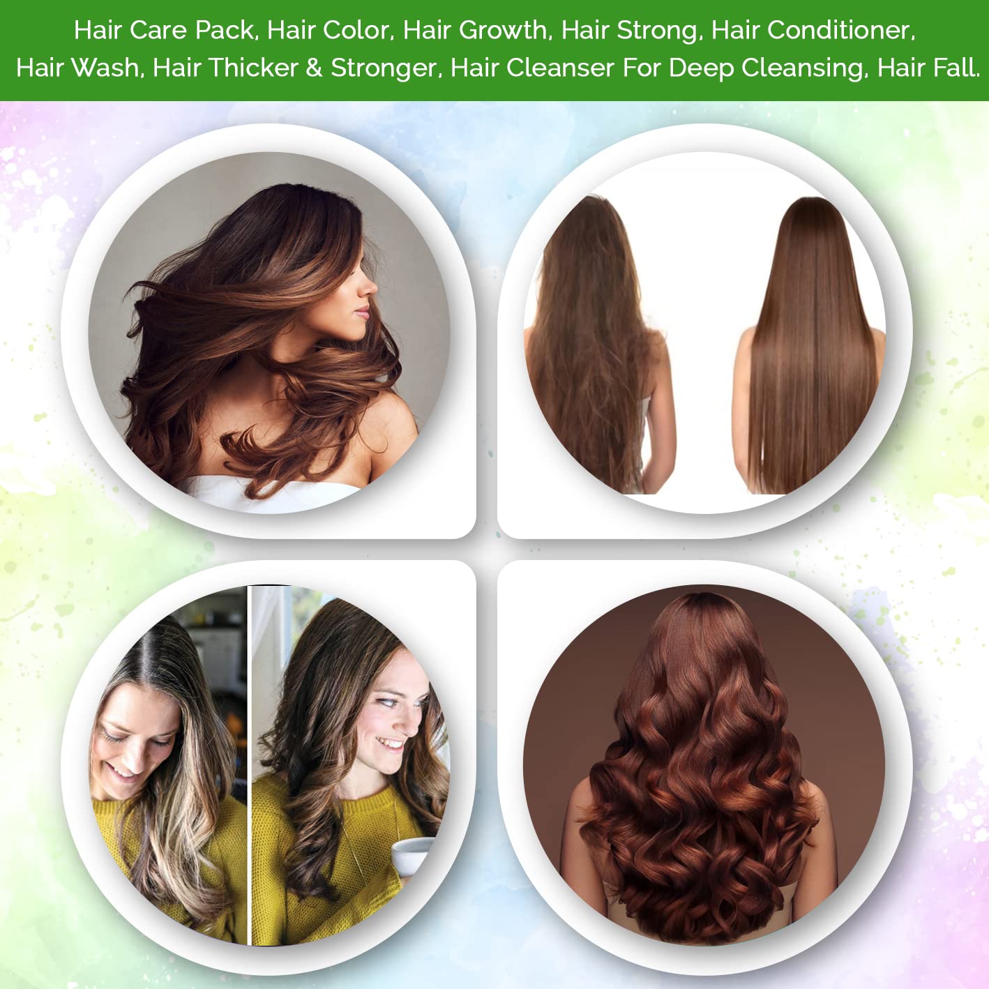 Organic Amla Henna Powder for Hair Growth & Natural Herbal Hair Color - Pure Amalaki Combo for Men & Women - Conditions, Strengthens & Thickens Hair - Perfect for DIY Hair Care, Mehndi Art & Healthy Hair Treatments