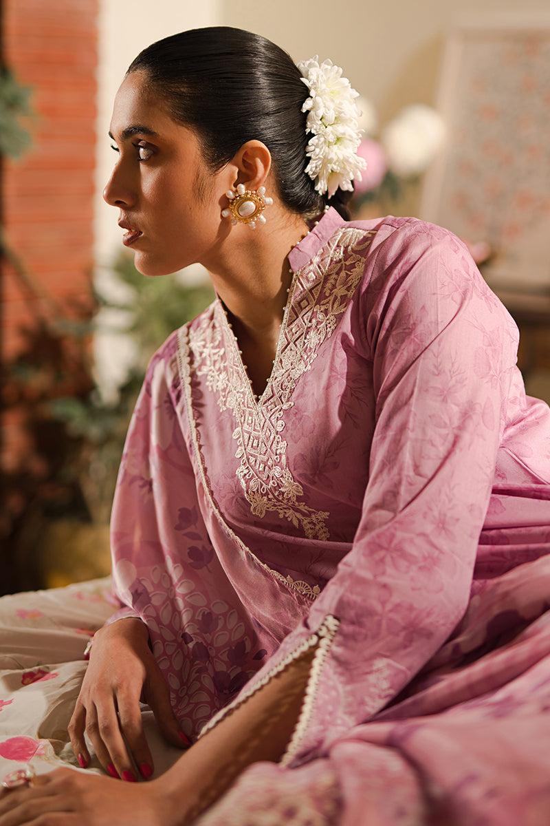 LILY DREAM 3 Piece Embroidered Lawn Suit for Women - Floral Design Summer Outfit for Casual Wear, Parties & Weddings