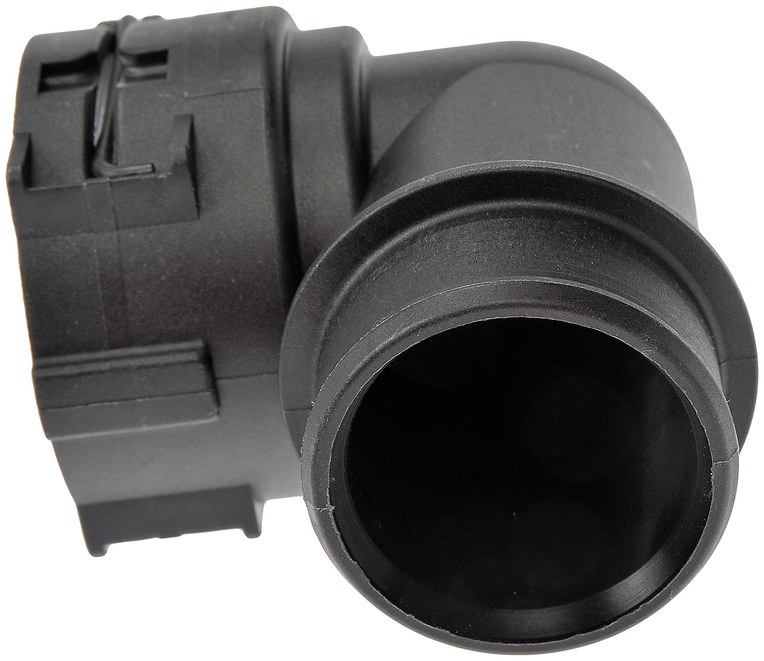 Dorman 800-317 32mm ID Heater Hose Connector - 90 Degree Elbow Barbed Fitting for Automotive Cooling Systems - Perfect for Radiator, Heater Core & AC Repair