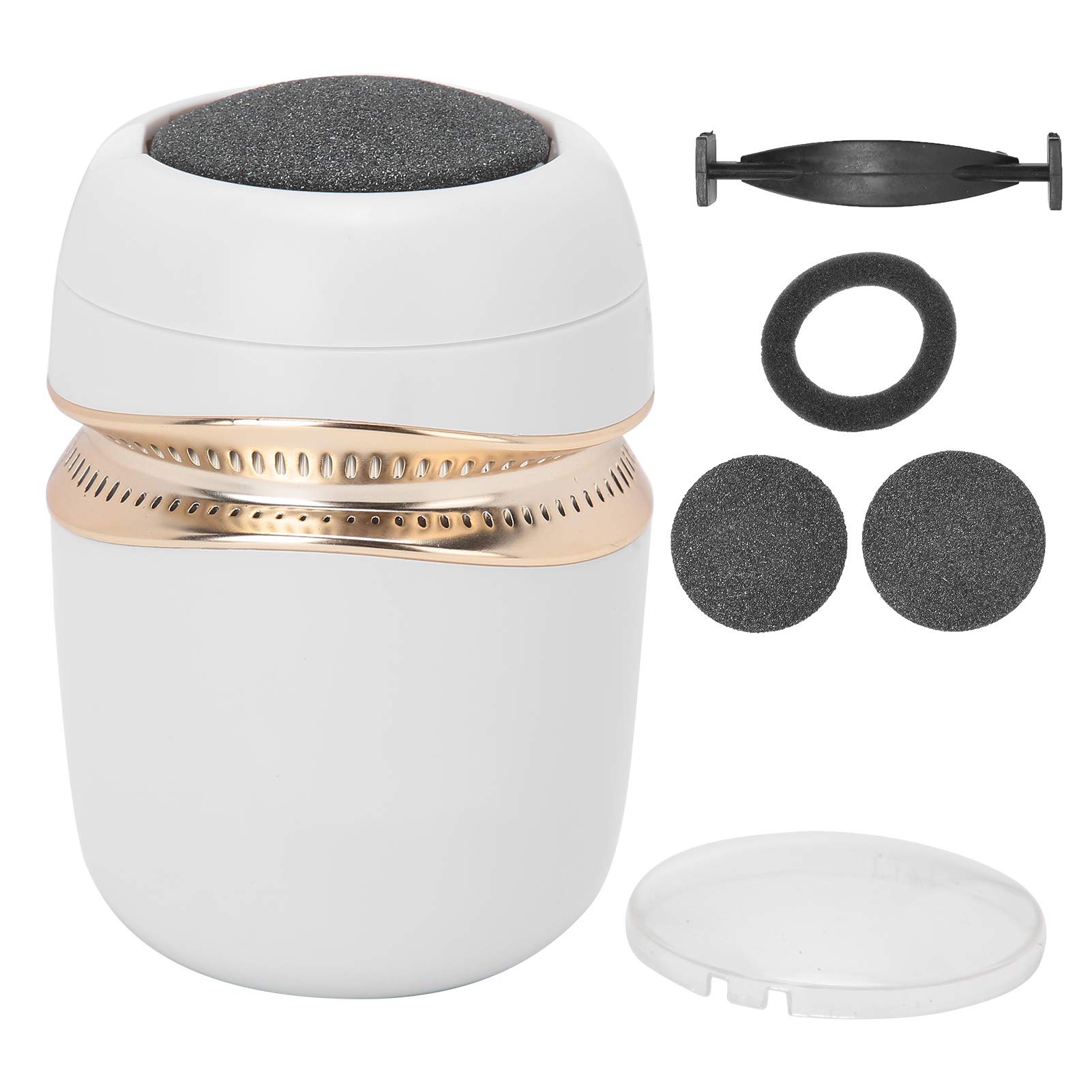 Electric Foot Grinder for Callus Removal - 5V Rechargeable Foot File with 3 Grinding Heads for Men & Women - Perfect for Pedicure, Dead Skin Exfoliation & At-Home Foot Care