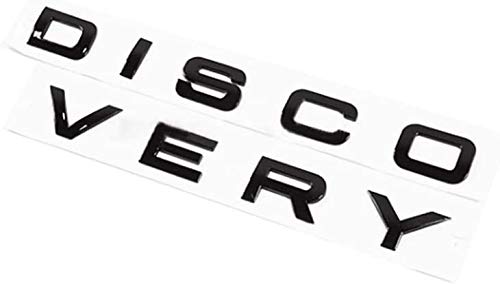 Land Rover Discovery 5 L462 (2017-2018-2019) Front & Rear Hood Badge Emblem Trim Kit - Genuine Style Replacement for Off-Road Adventure & Luxury SUV Customization