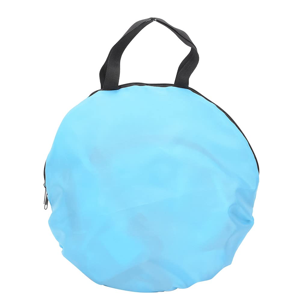 GOWENIC Foldable Downwind Sail for Kayak Canoe Boat - Lightweight Spinnaker Sail with Storage Bag - Lake Blue - Perfect for Surfing, Paddle Boarding & Water Sports Adventures