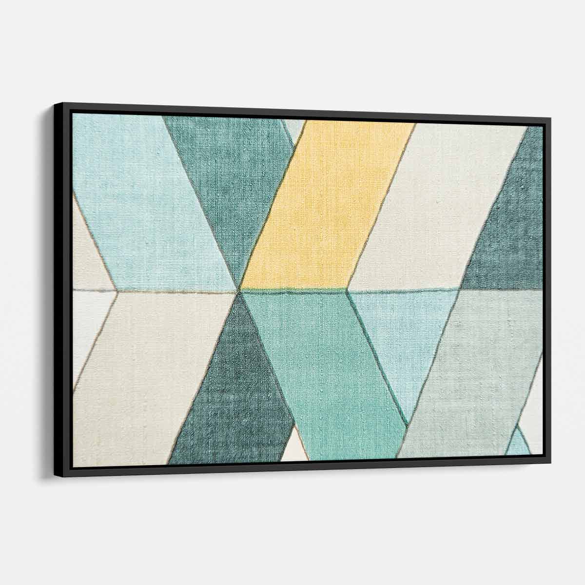 Green Abstract Wall Art Canvas Painting - Modern Home Decor for Living Room, Bedroom & Office | 8494