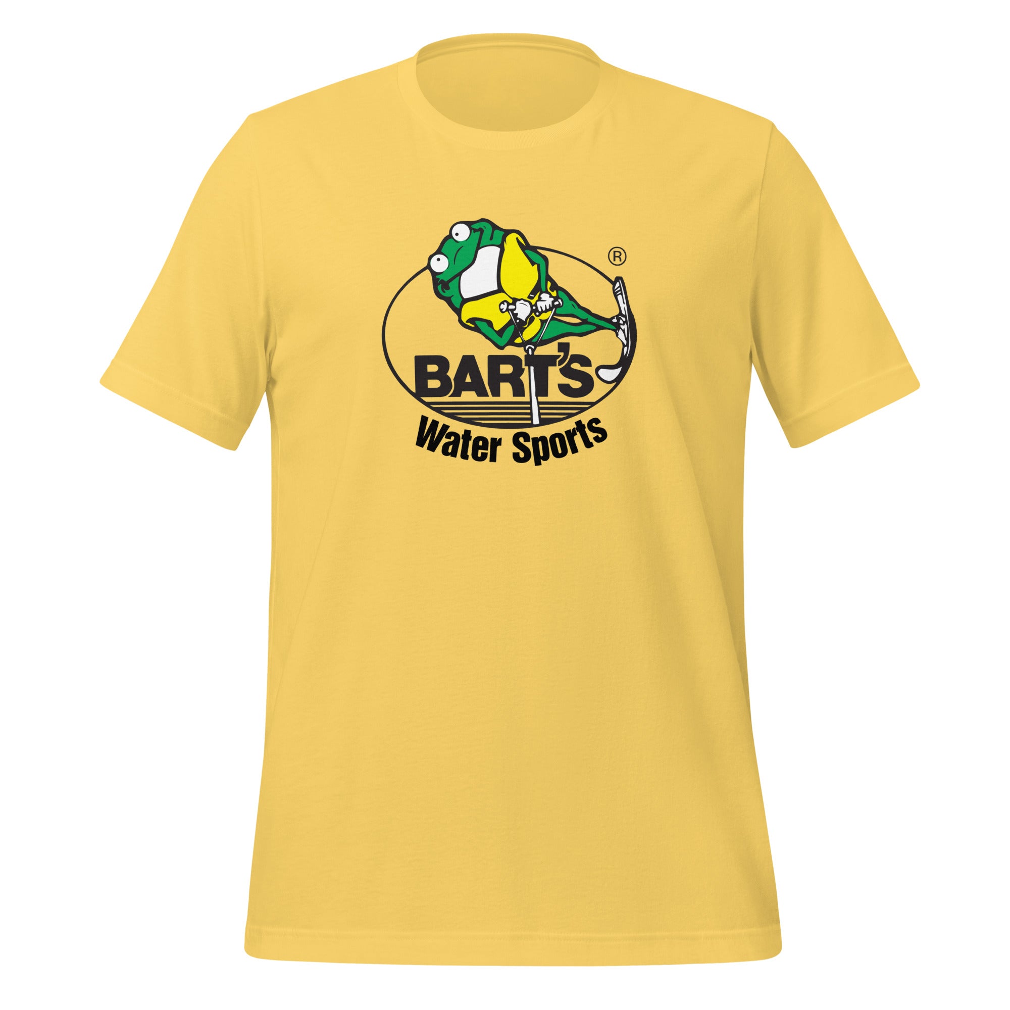 Bart's Water Sports Retro Water Ski Logo Unisex T-Shirt - Comfortable Cotton Tee for Water Skiing, Beach Outings & Casual Wear