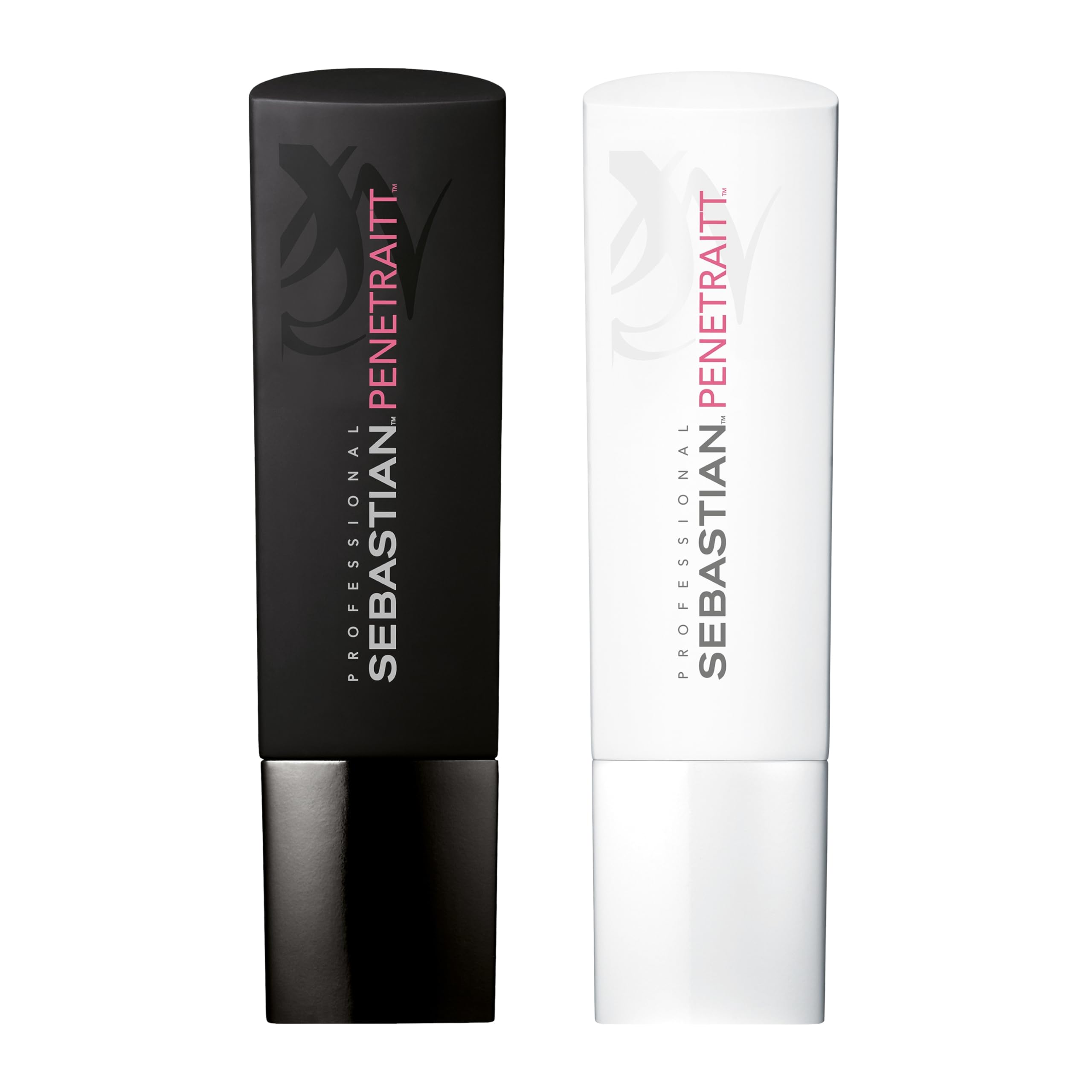 Sebastian Professional Penetraitt Shampoo & Conditioner Set - Strengthening & Repair Treatment for Damaged & Colored Hair - 8.4 fl oz Bundle - Perfect for Salon-Quality Hair Care at Home