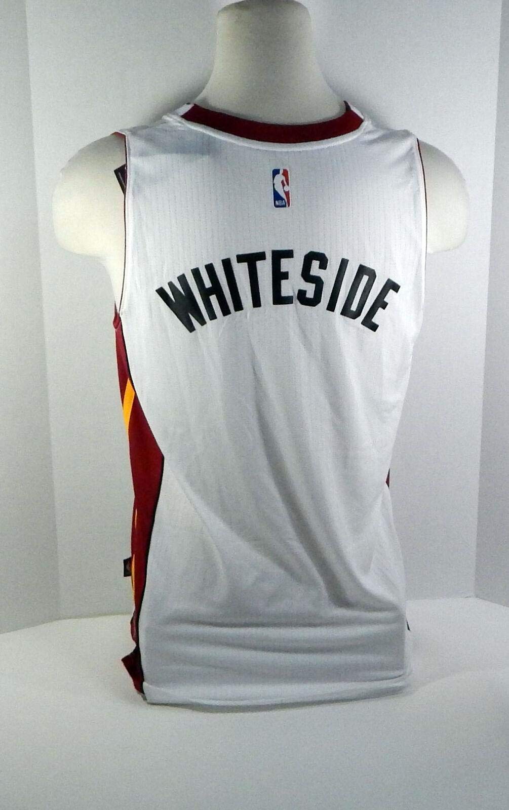 Authentic Topps Miami Heat Hassan Whiteside #21 Replica Swingman Jersey - Men's NBA Basketball Jersey - Perfect for Game Day, Fan Events & Collectors