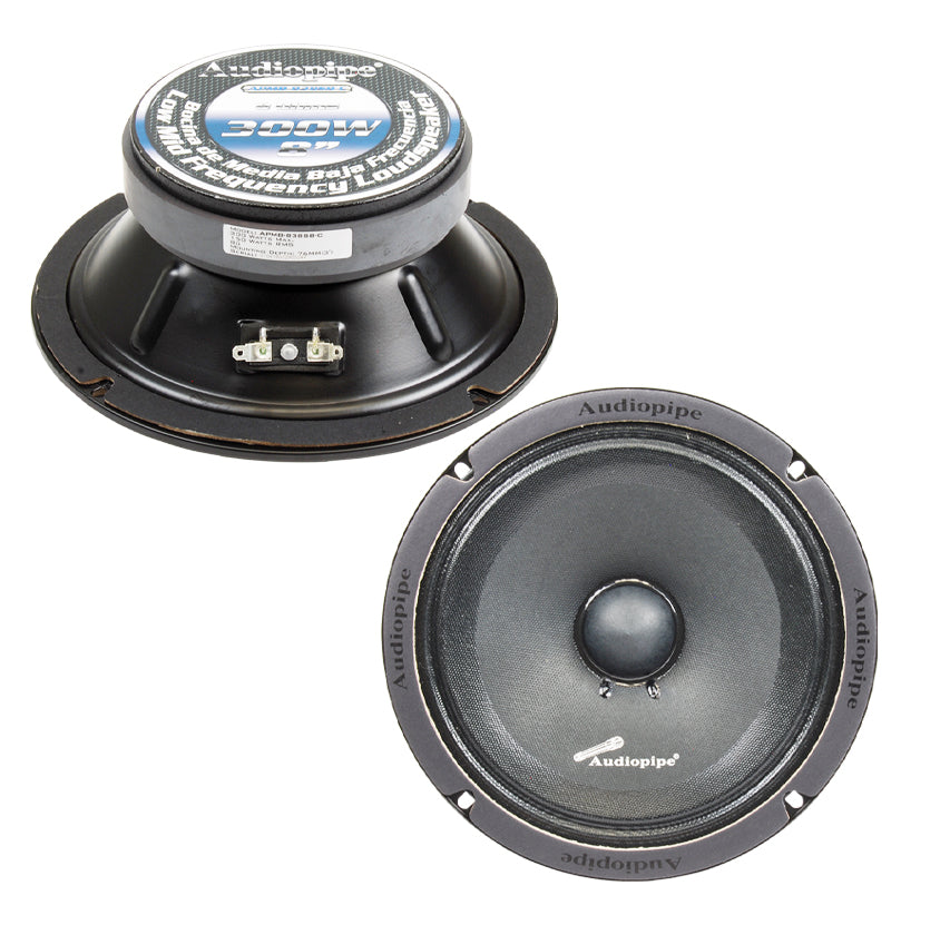 APMB 838SB C 8-Inch Low Mid Frequency Loudspeaker - Professional Studio & Live Performance Speaker for Clear Sound Reproduction