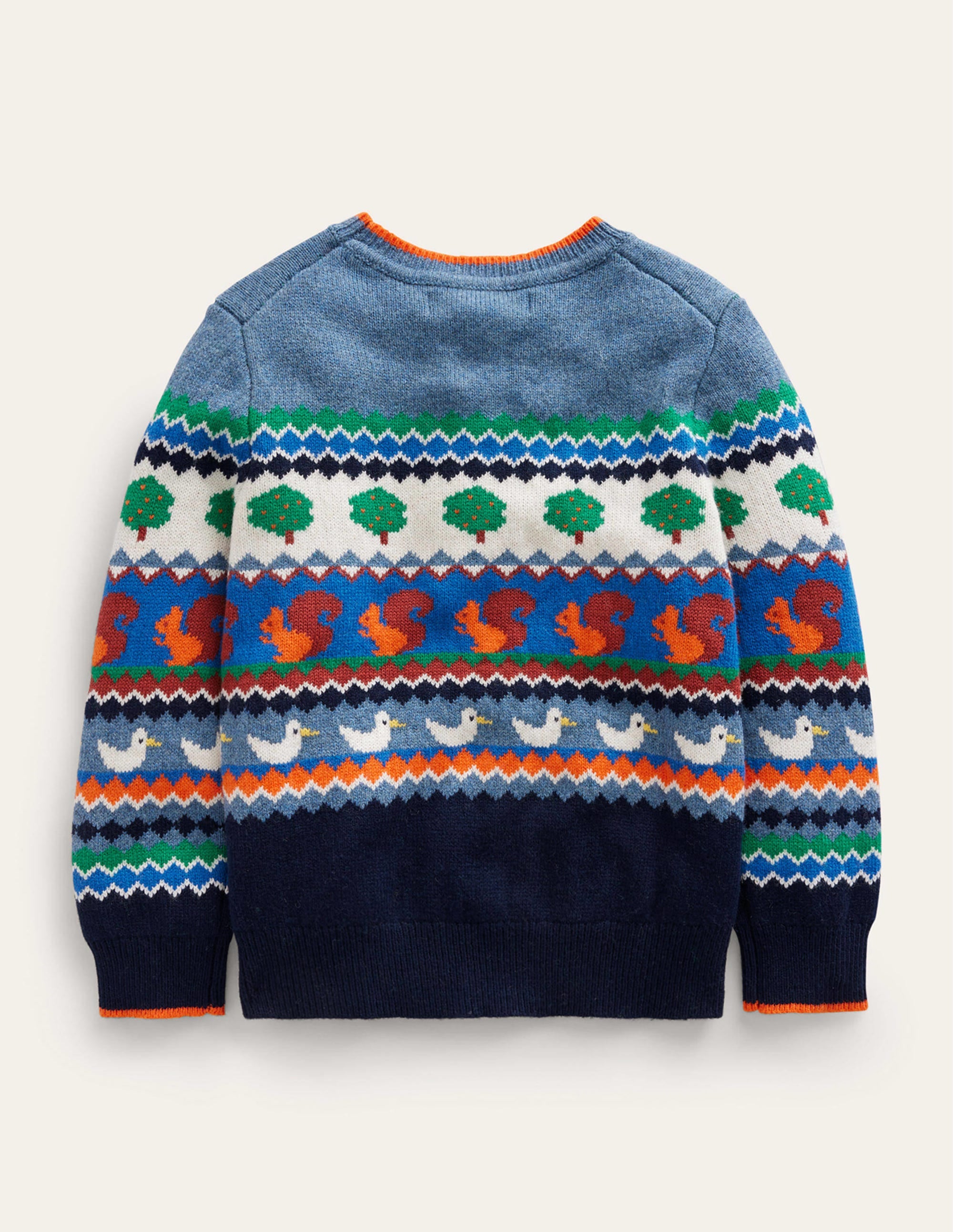 Fair Isle Sweater for Women - Cozy Multi-Color Nordic Knit Pullover - Perfect for Winter, Christmas & Casual Outfits