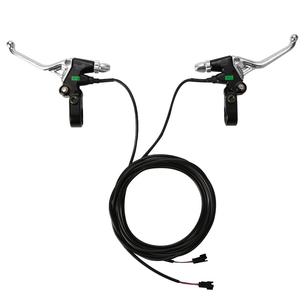 Premium Aluminum Alloy Brake Levers for Electric Scooters - Durable Handlebar Grips with Smooth Braking | Perfect for Commuting, Urban Travel & Last-Mile Transportation