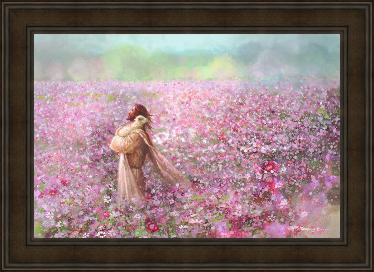 Calming Embrace By Yongsung Kim - Premium Korean Home Decor Wall Art - Perfect for Living Room, Bedroom & Office Decor