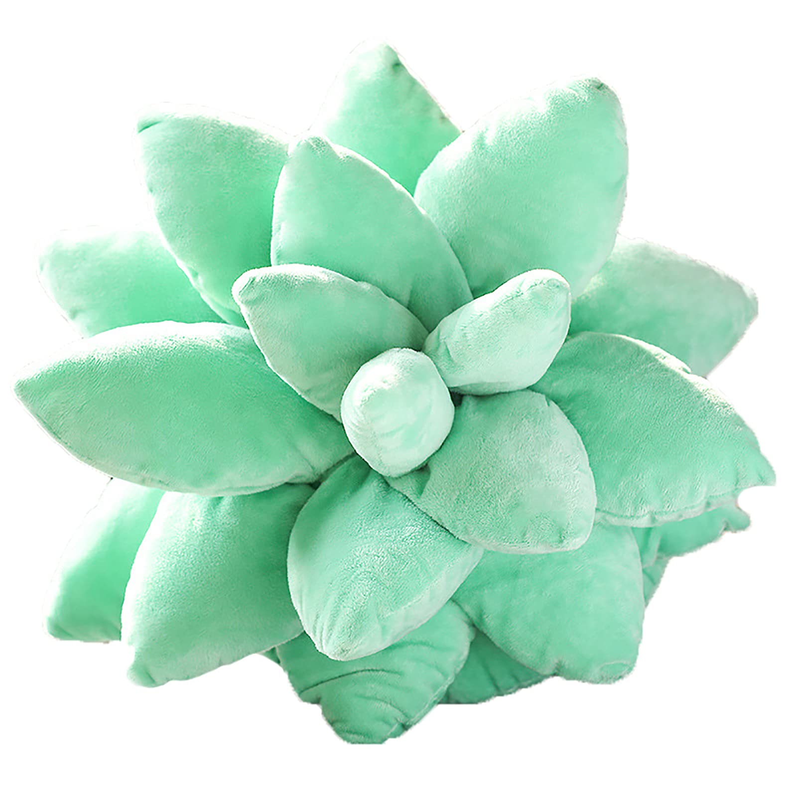 TBoxBo 3D Succulent Plush Cactus Pillow - Soft Stuffed Plant Decor for Home, Bedroom & Garden - Cute Novelty Cushion for Sofa, Nursery and Office Decor