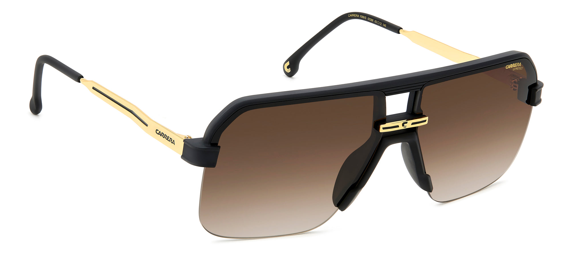Carrera 1066 S Sunglasses - Polarized UV Protection Sports Sunglasses for Men & Women - Perfect for Running, Cycling, Driving & Outdoor Activities