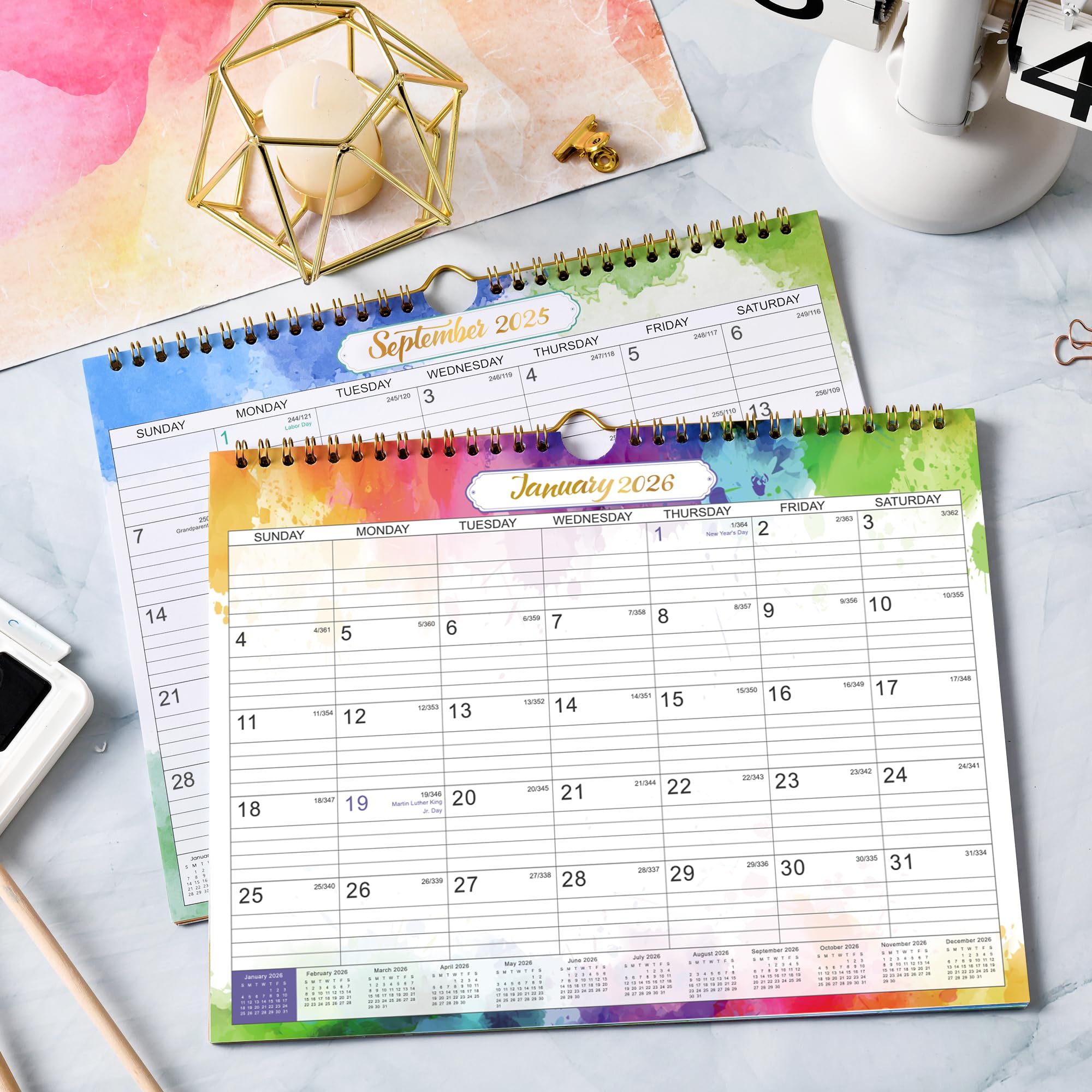 2025-2026 18-Month Wall Calendar | July 2025 - December 2026 | Large 11