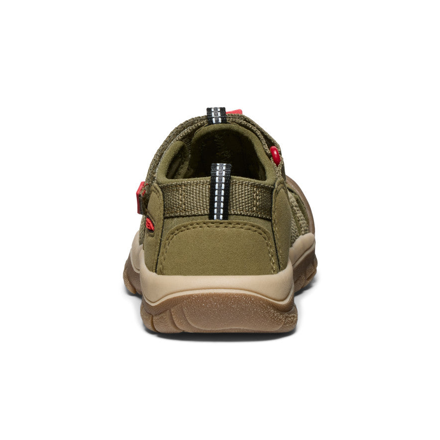 Little Kids' Newport H2 Sandals | Martini Olive/Aura Orange | Comfortable Water Shoes for Beach, Pool & Outdoor Play