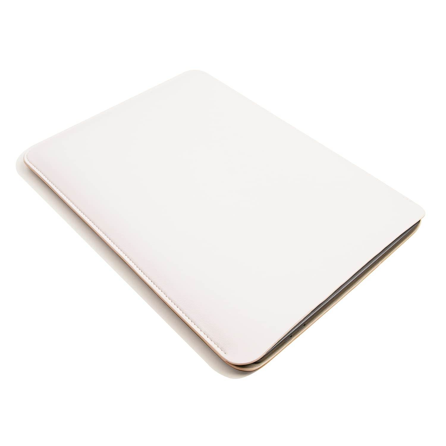 Slim 13 Inch Laptop Sleeve for MacBook Air 13 & MacBook Pro 13 - Protective Neoprene Case (White) | Perfect for Work, Travel & School Commute