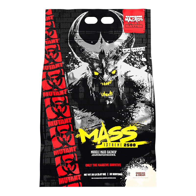 Mutant Mass Extreme - High-Calorie Weight Gainer for Muscle Growth & Bodybuilding | Perfect for Post-Workout Recovery & Bulking Season